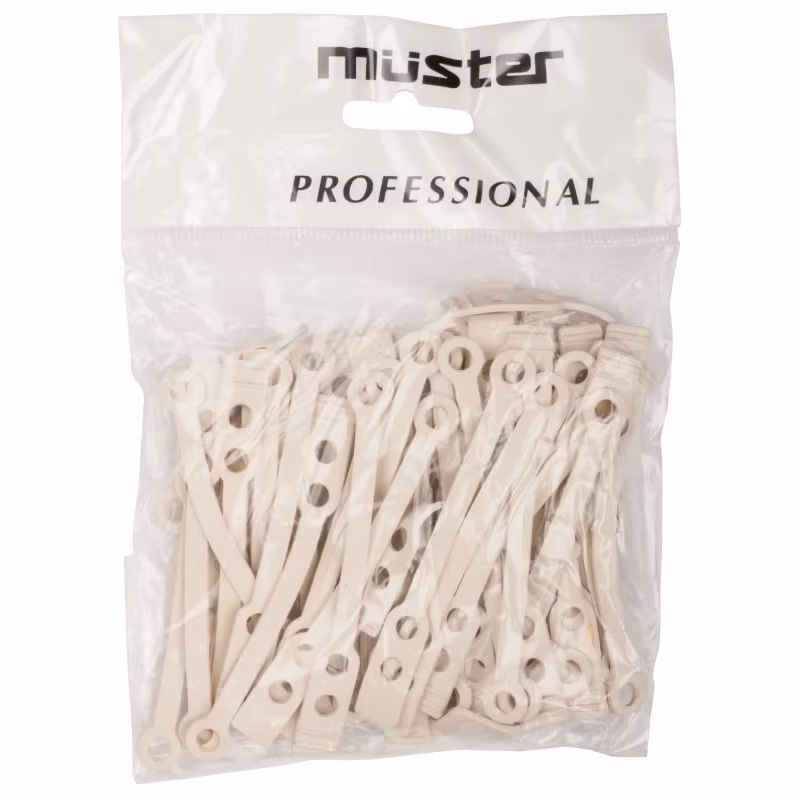 thumbnail-1-MUSTER Goma Bigudi Plana Corta 50uds 18801