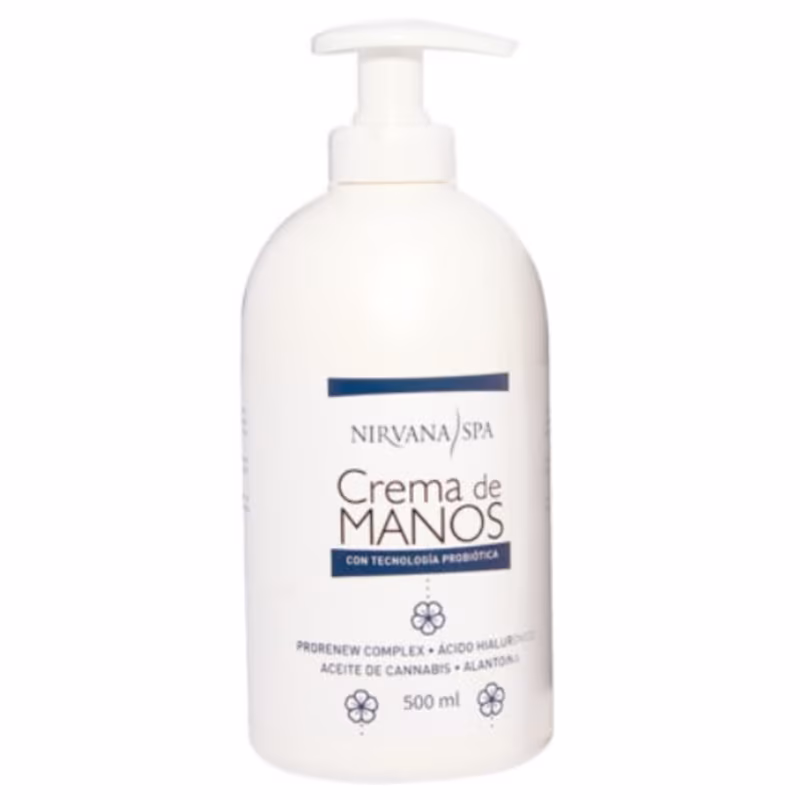 thumbnail-0-NIRVANA SPA Crema de Manos Prebiótica Hidratante 500 ml