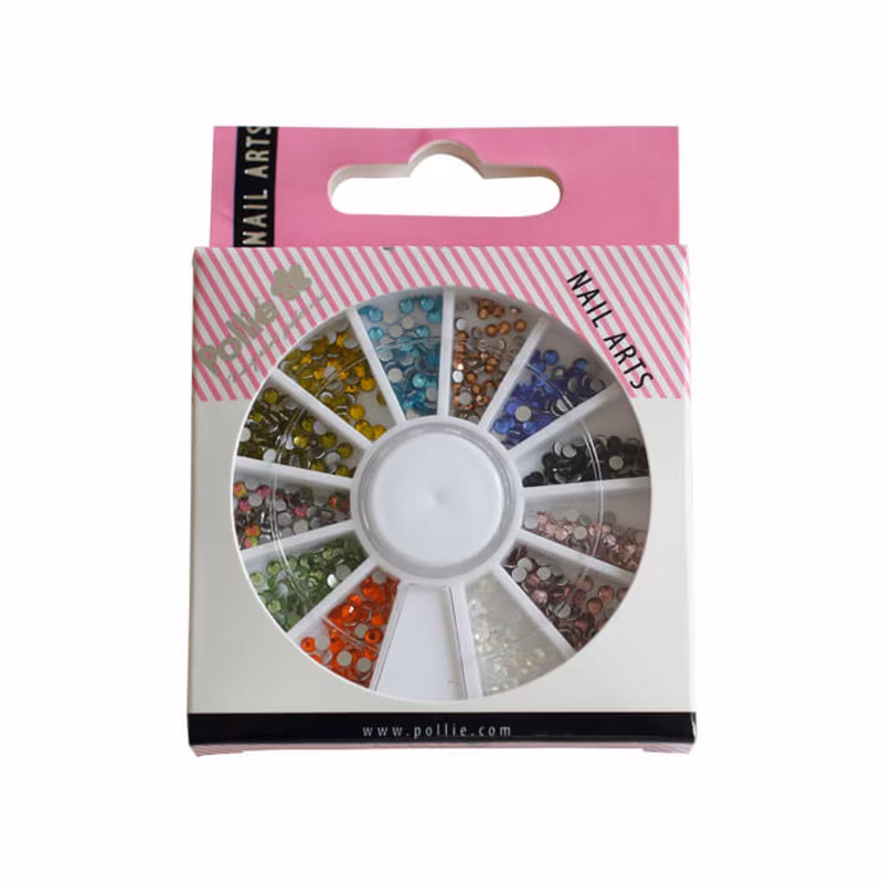 thumbnail-0-POLLIÉ Decoración Uñas Diamantes 600uds 06774