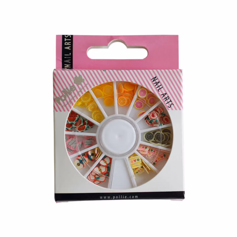 thumbnail-0-POLLIÉ Decoración Uñas Frutas 144uds 04835