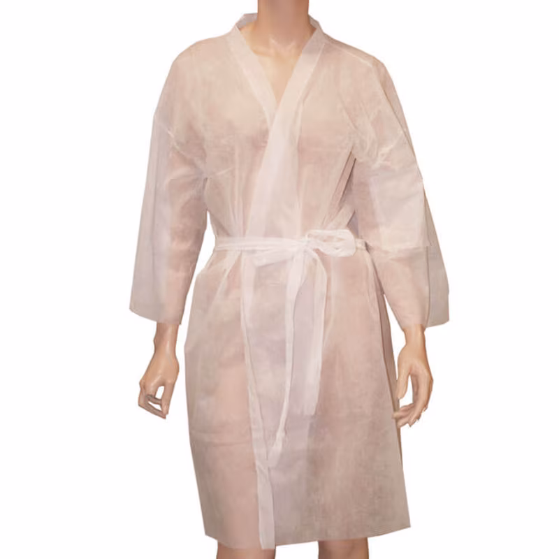 POLLIÉ Kimono Desechable BLANCO 10uds 07307/58