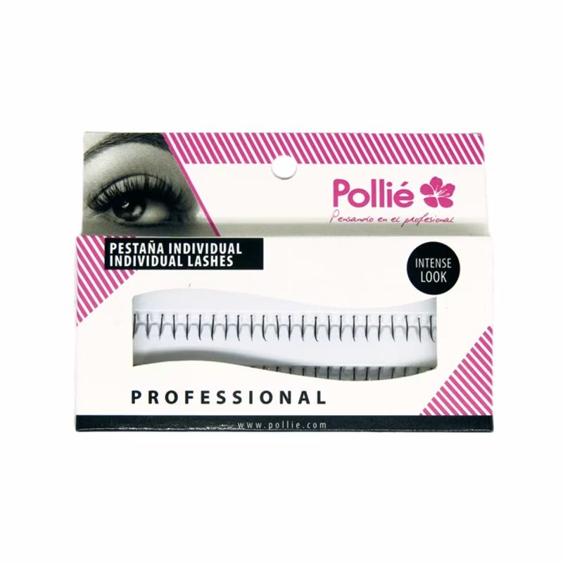 POLLIÉ Pestañas Individual Cortas Negras 06508