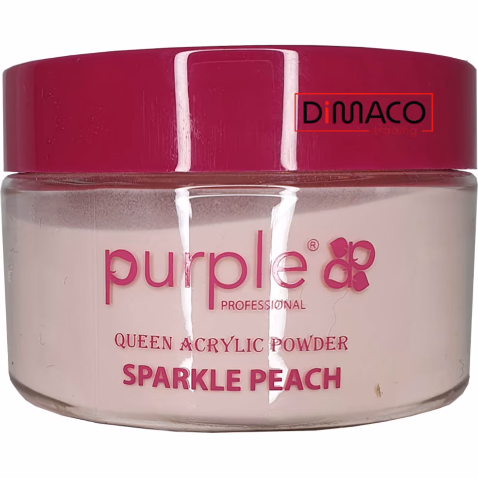 thumbnail-0-PURPLE Polvo Acrílico Sparkle Peach 50ml P1588