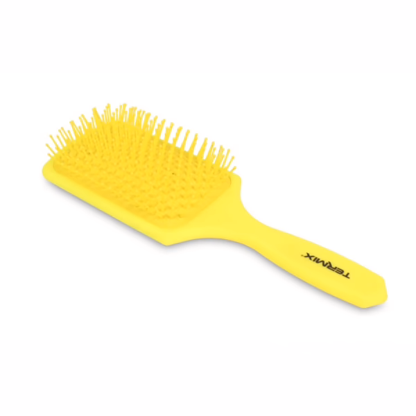 thumbnail-1-TERMIX Cepillo Paddle Desenredar Amarillo T38