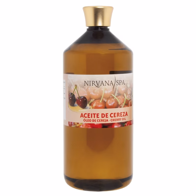 NIRVANA SPA Aceite Cereza Masaje Corporal Aromático 1000 ml
