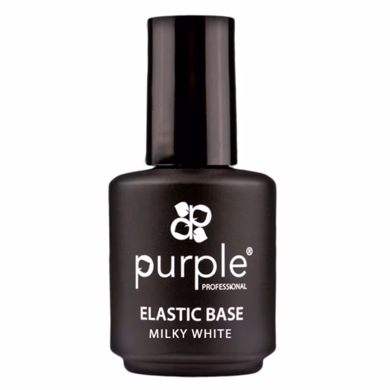 PURPLE Base Elástica Milky White 15ml P1556