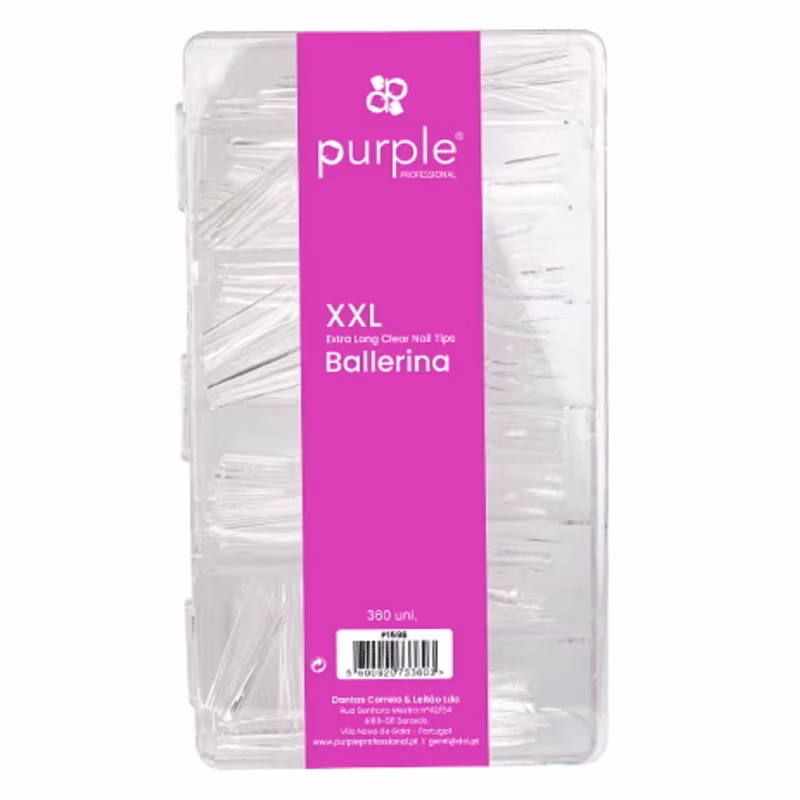 PURPLE Tips BALLERINA XXL 360uds P1598