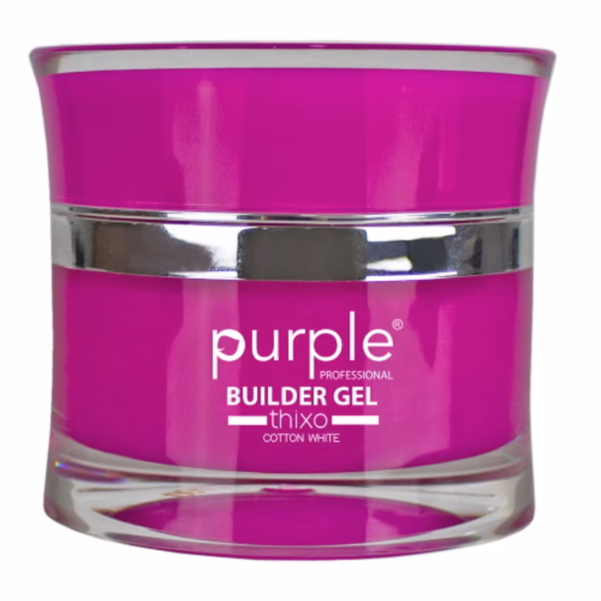 PURPLE Gel Constructor THIXO Cotton White P1651