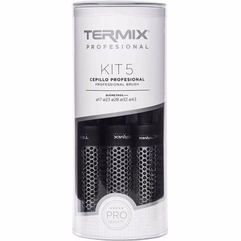 TERMIX Pack Cepillo Térmico Clásico Kit 5uds T161