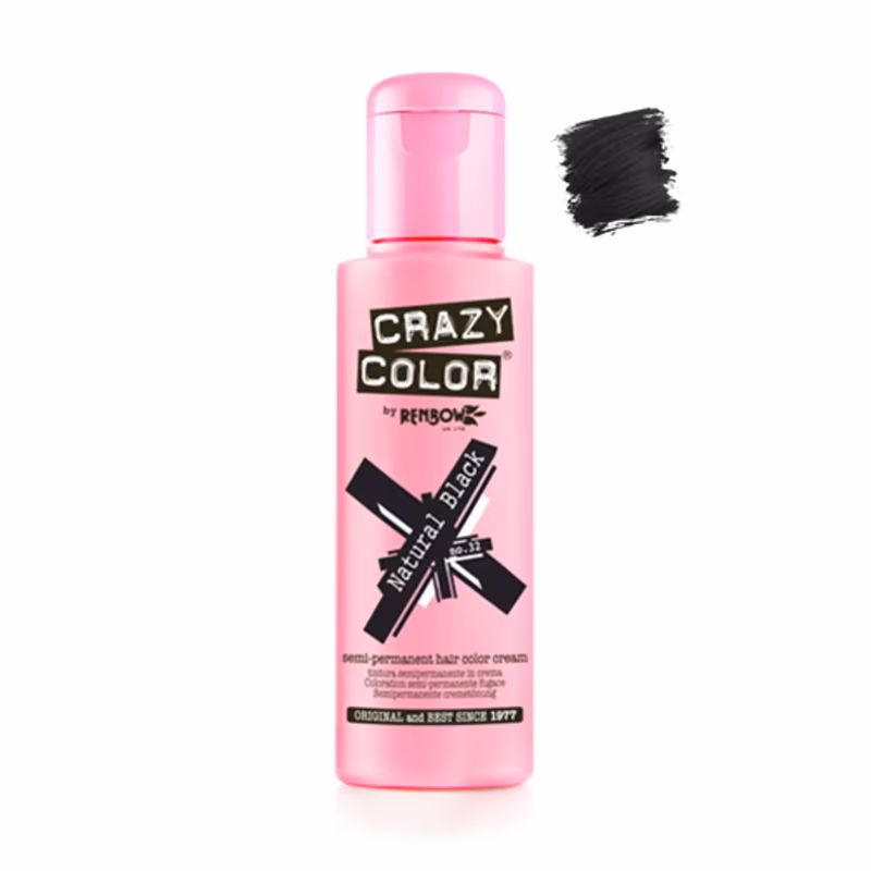 CRAZY COLOR 32 Natural Black 100ml