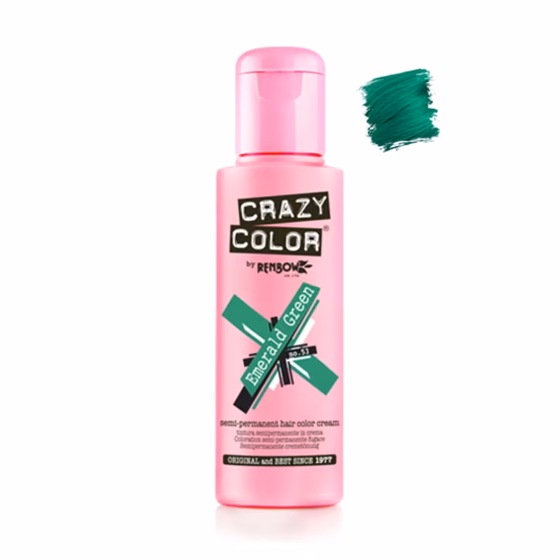 CRAZY COLOR 53 Emerald Green 100ml