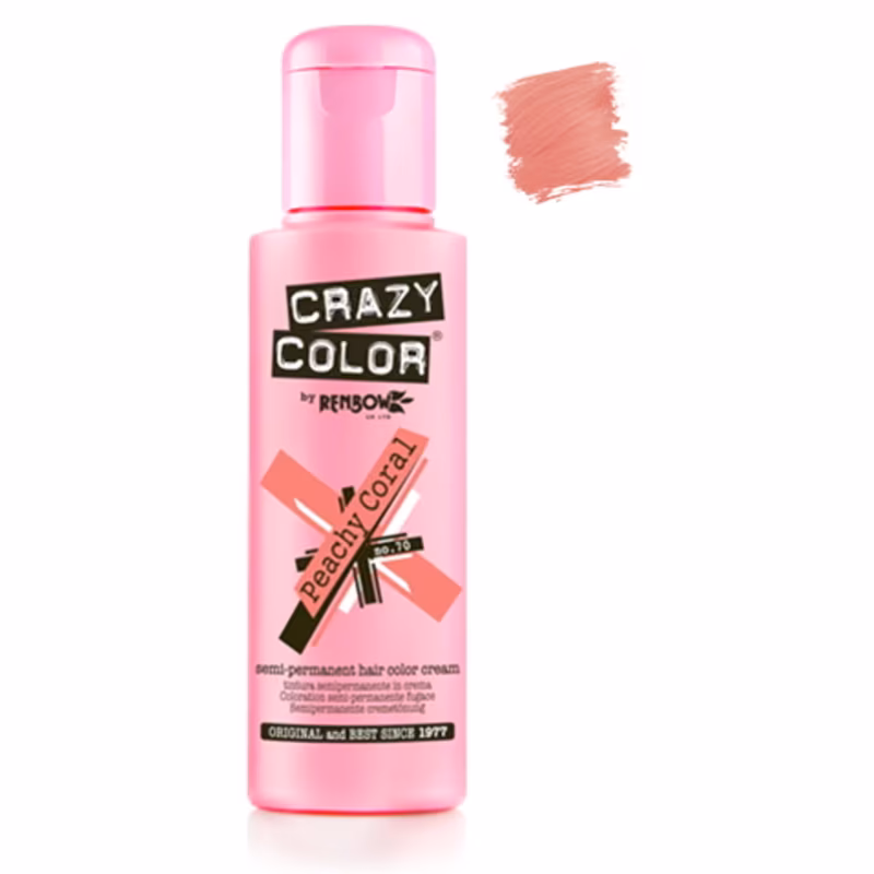CRAZY COLOR 70 Peachy Coral 100ml
