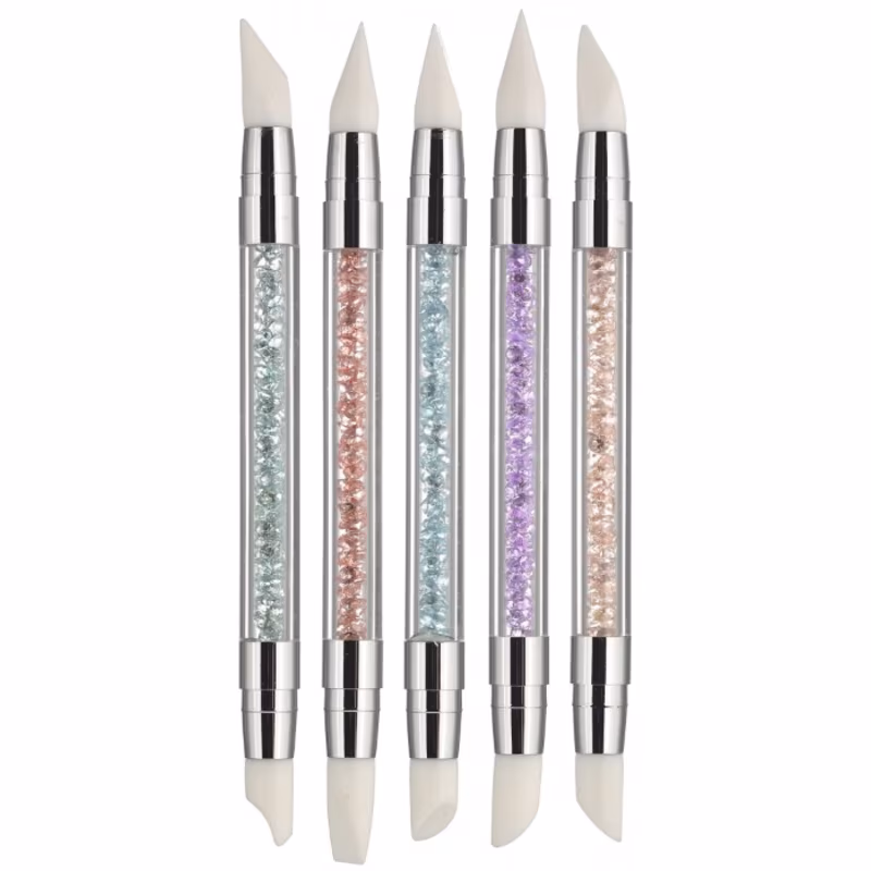 SIBEL Pack Glitter Pincel Silicona 5uds 6106013