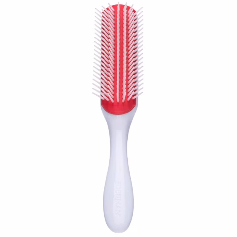 DENMAN Cepillo Curly D3 White