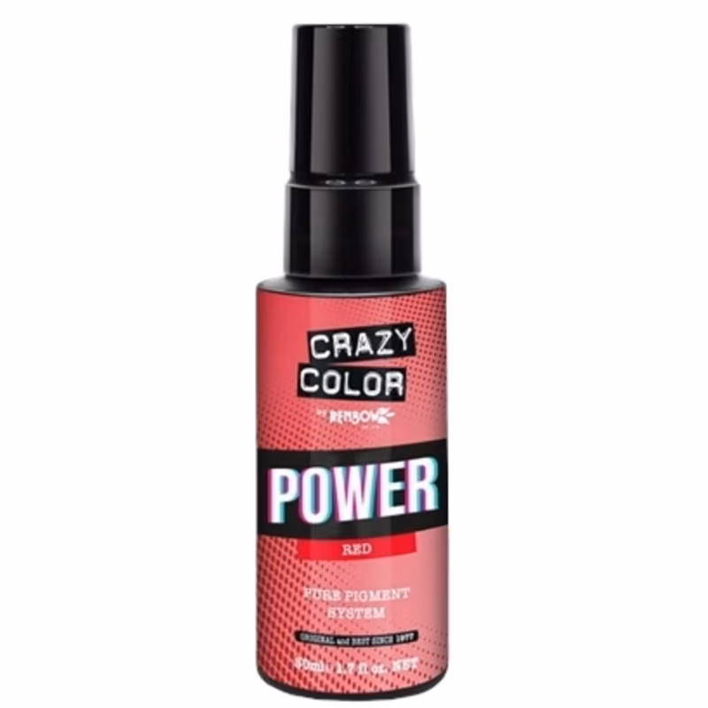 CRAZY COLOR Power Red Pigmento 50ml