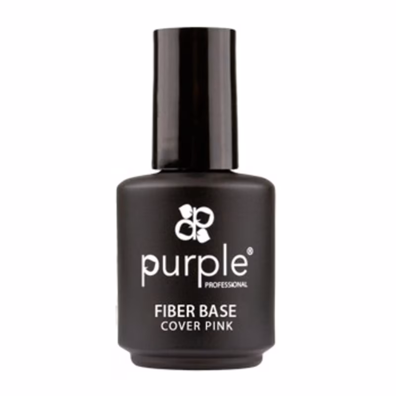 PURPLE Base Fiber Cover Pink 15ml P1606