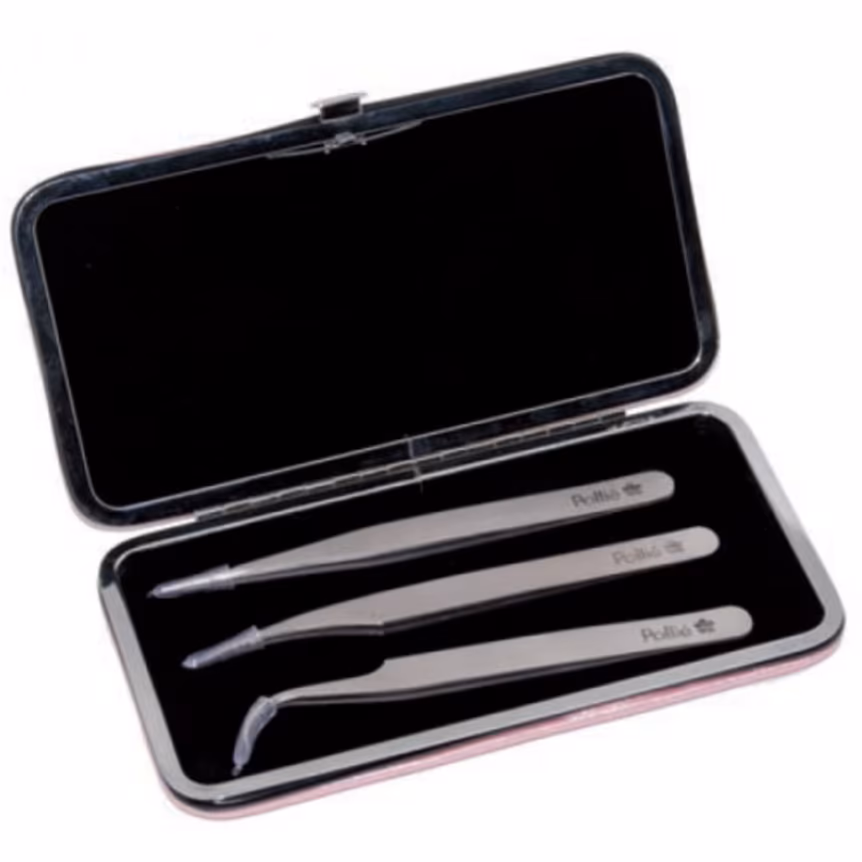 POLLIÉ Set 3 Pinzas Pestañas Individuales 06562