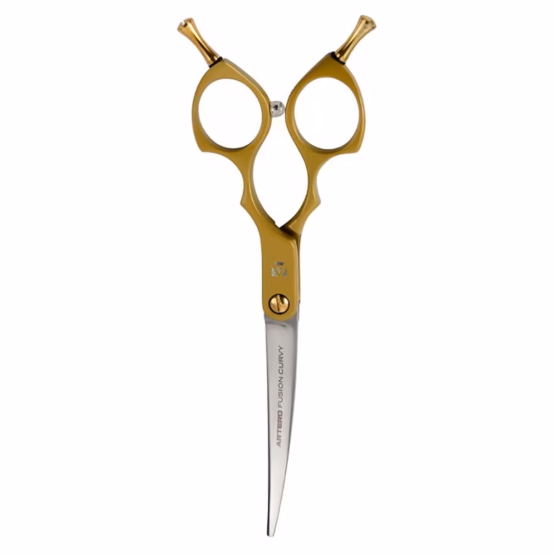 ARTERO Tijera Fusion Curvy Gold 6" T46260