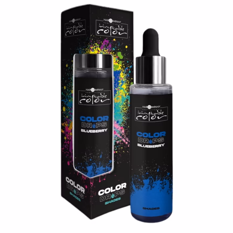 HAIR COMPANY Color Drops BLUEBERRY Tarro 50ml