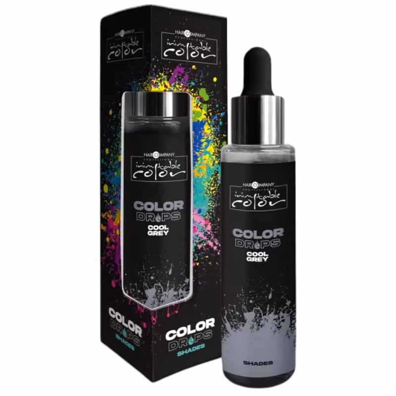 HAIR COMPANY Color Drops COOL GRAY Tarro 50ml