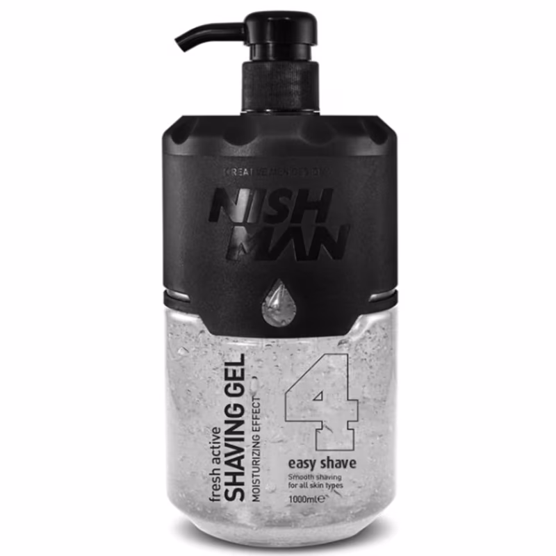 NISHMAN Gel Afeitado nº 4 Transparente 1000ml