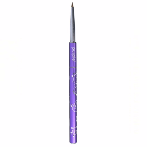PURPLE Pincel Nail Art Kolinsky Mini P782