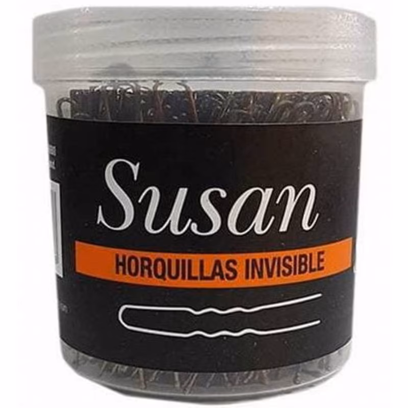 SUSAN Horquilla Invisible Rubio 60mm 250uds 16032