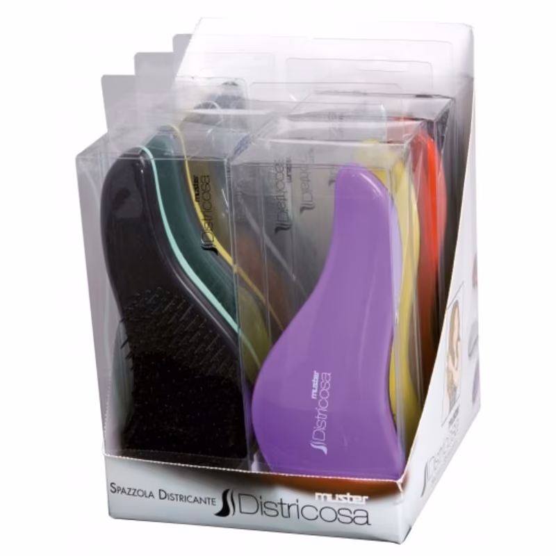 MUSTER Pack Cepillos Desenredar 8uds 27509K