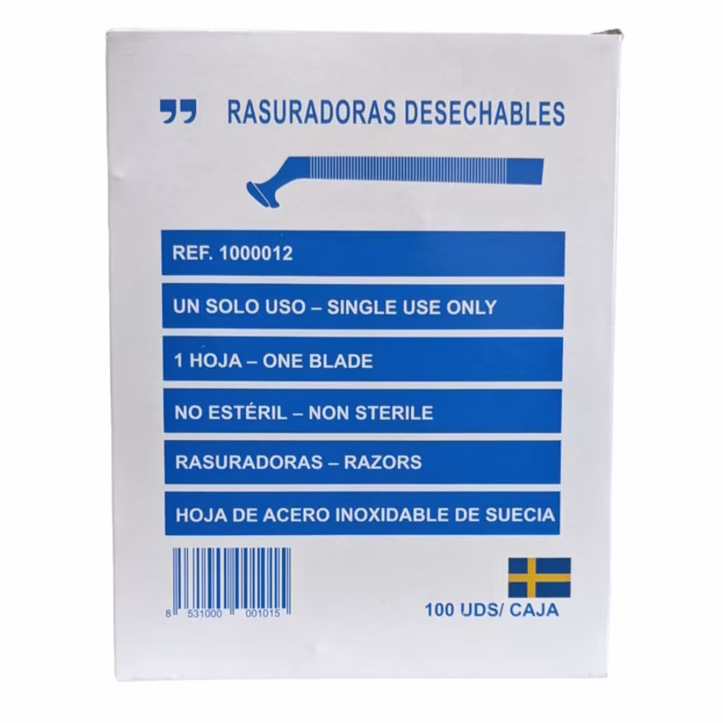 CAHNOS Rasuradoras 100uds