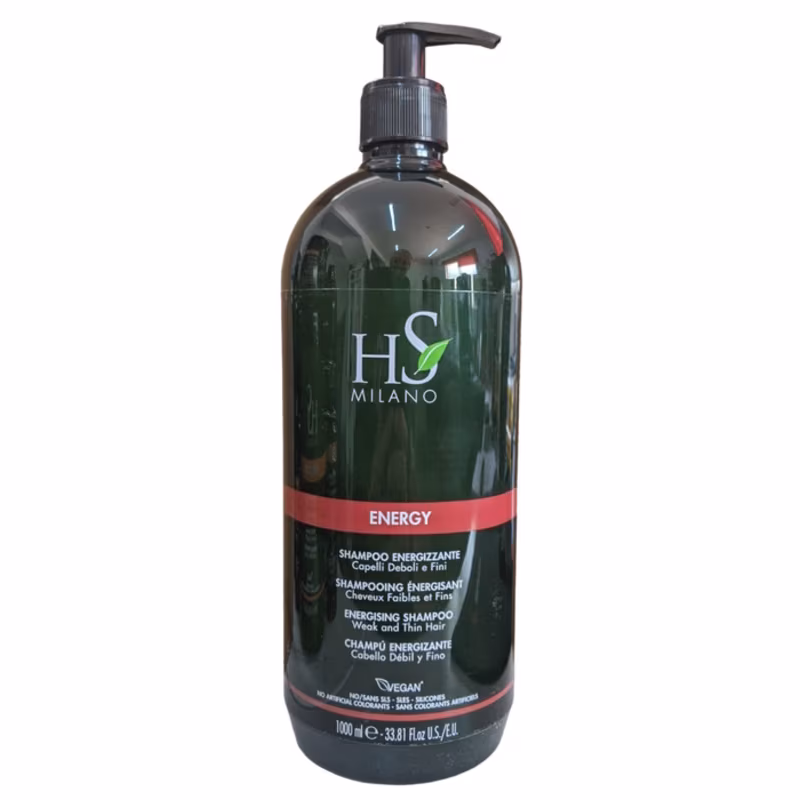 HS MILANO Energy Champú Energizante 1000ml