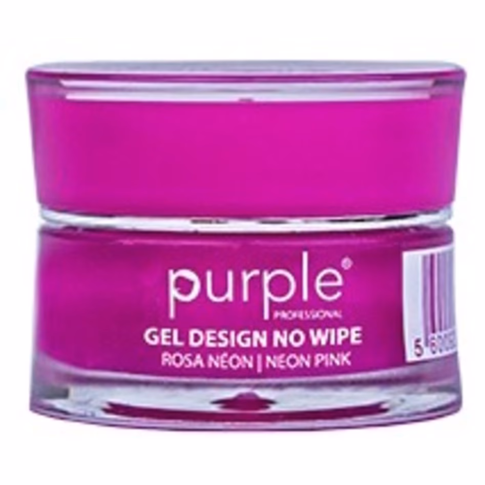 PURPLE Gel Design Neon Pink No Wipe 5g P946