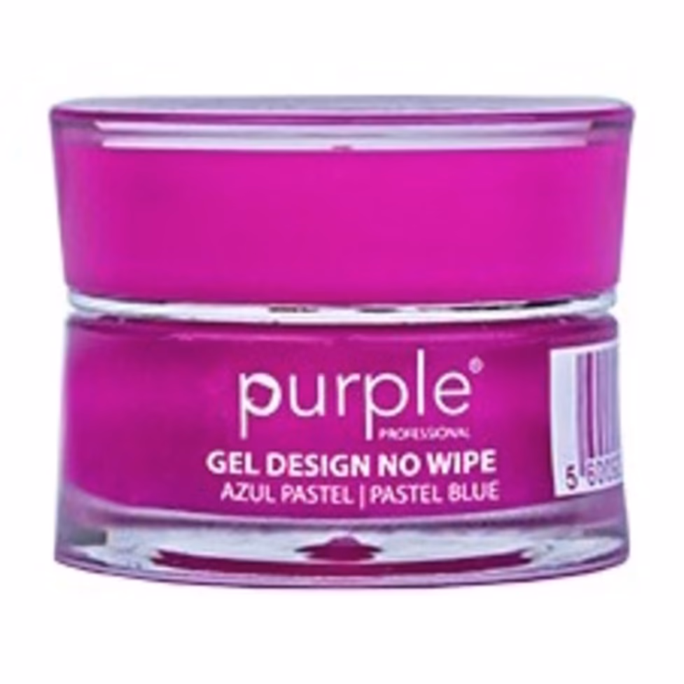 PURPLE Gel Design Pastel Blue No Wipe 5g P949