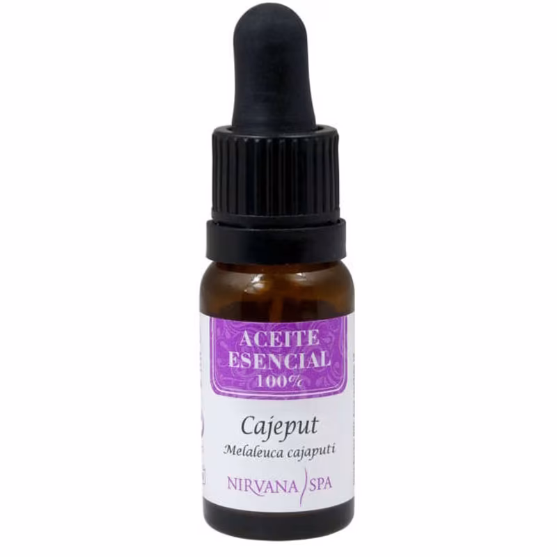 NIRVANA SPA Aceite Esencial Cajeput Aromaterapia Profesional 10 ml