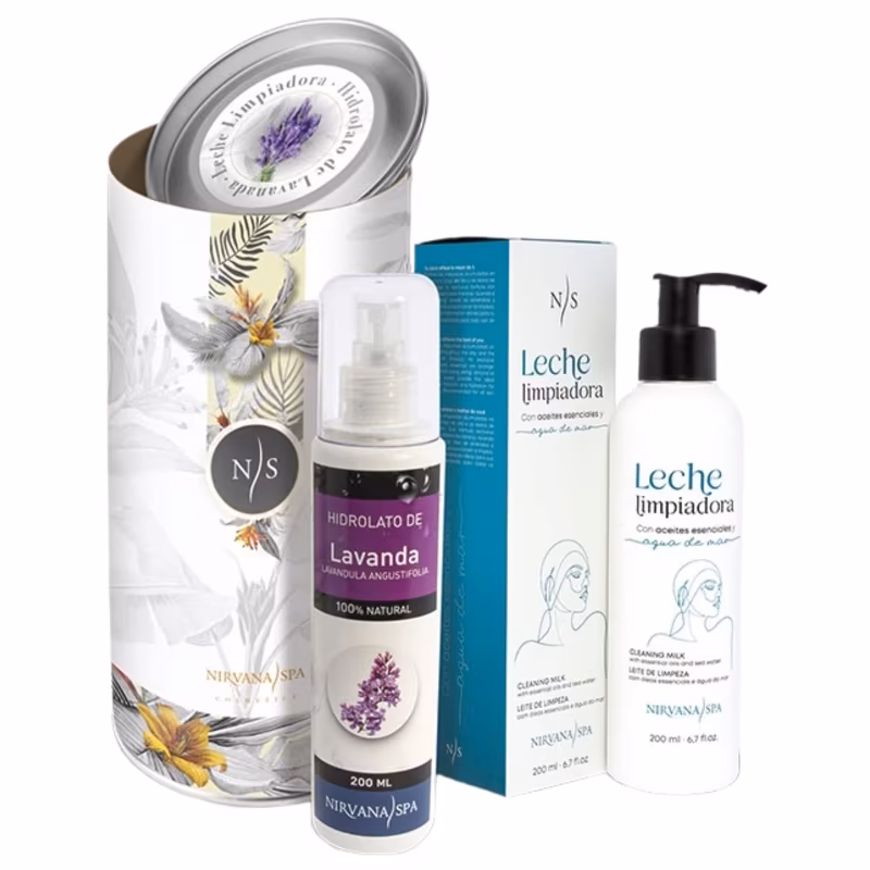 NIRVANA SPA Beauty Home Lavanda Limpieza Facial Piel Grasa Pack