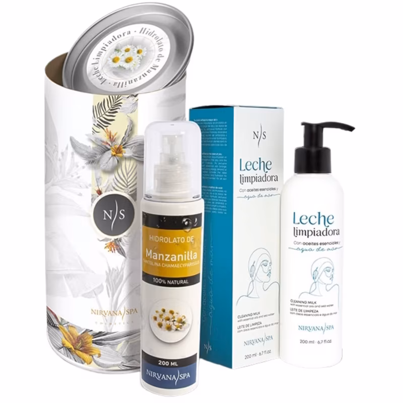 NIRVANA SPA Beauty Home Manzanilla Limpieza Facial Piel Sensible Pack