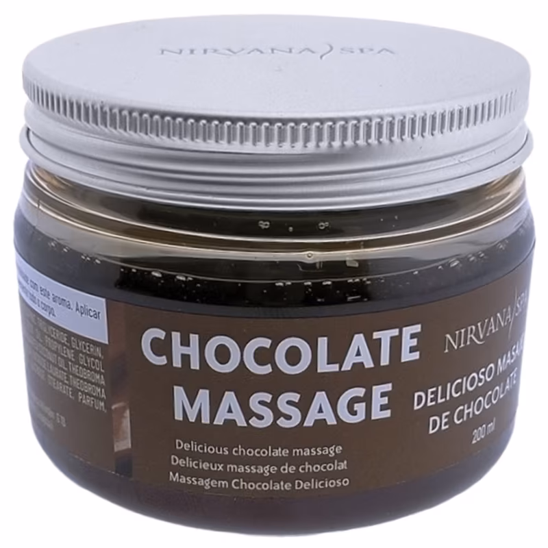 NIRVANA SPA Crema Masaje Chocolate Corporal Nutritiva 200 ml
