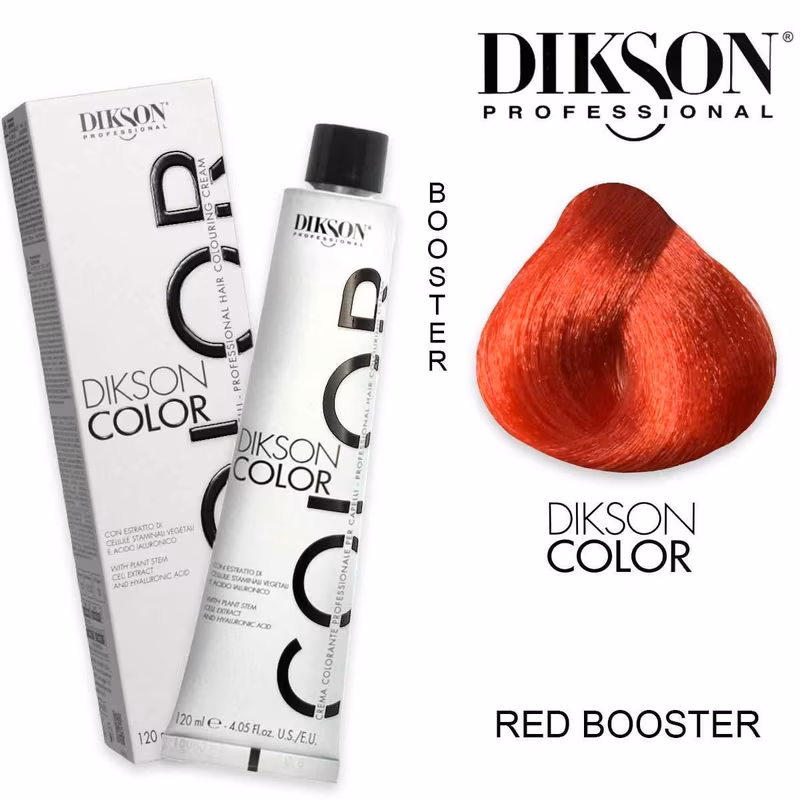 DIKSON COLOR 23 Tinte Booster Rojo Tubo 120ml