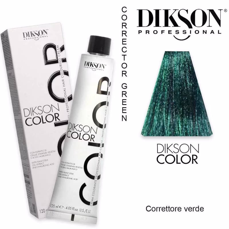 DIKSON COLOR 23 Corrector Verde Tubo 120ml