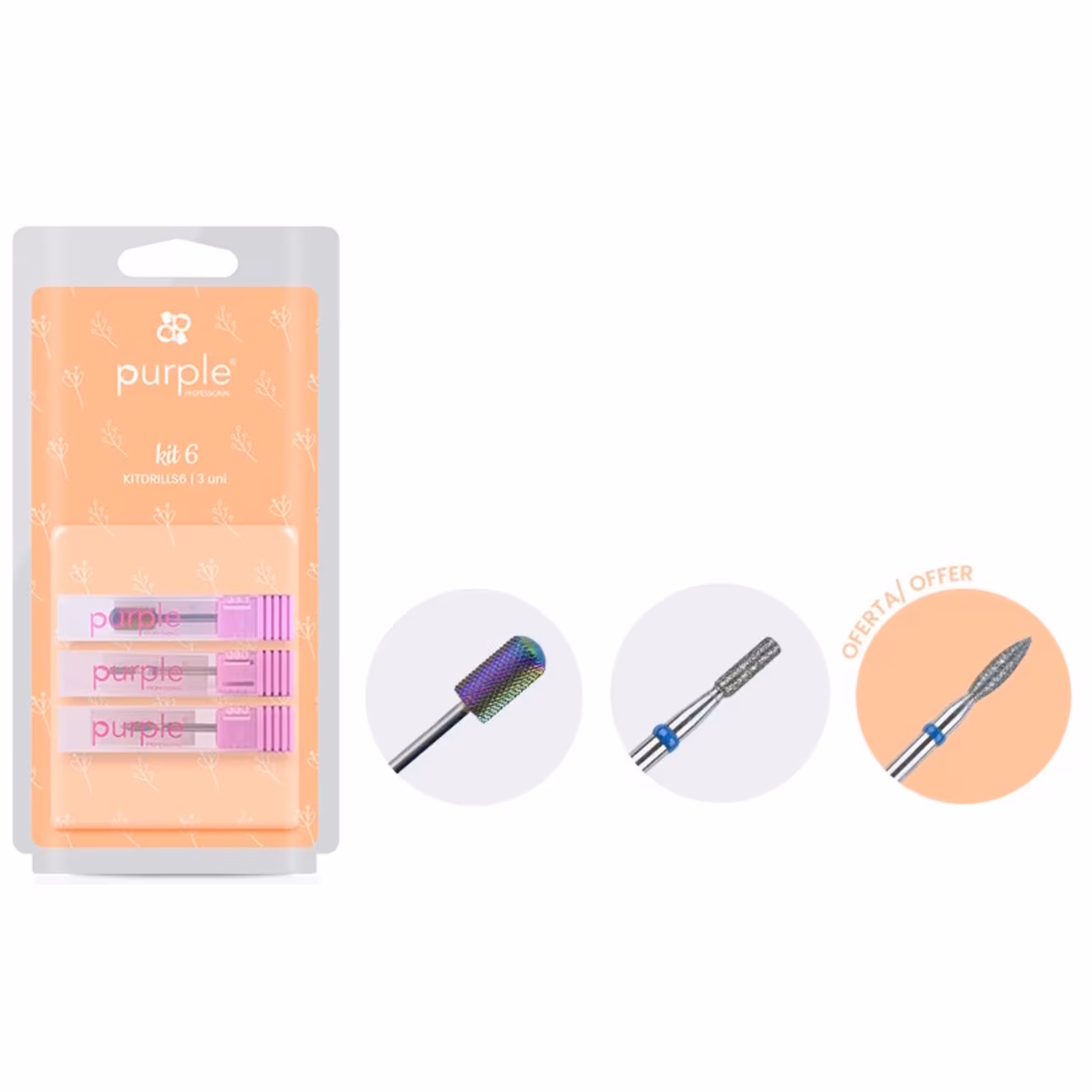 PURPLE Brocas Kit 6