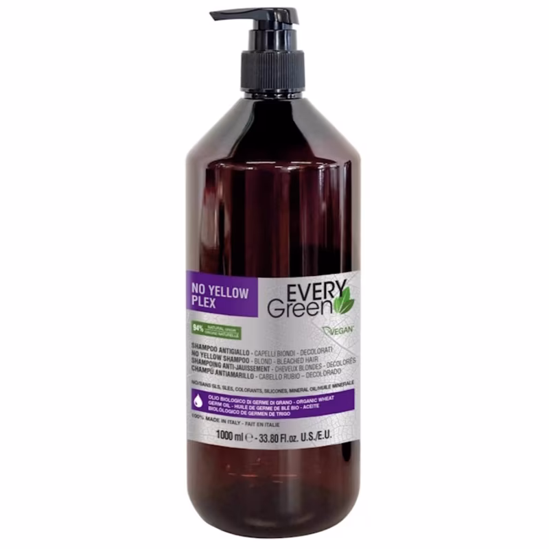 EVERYGREEN NO YELLOW PLEX Champú Anti-Amarillo 1000 ml