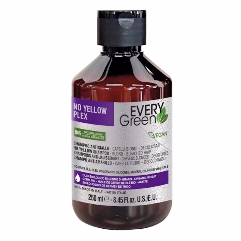 EVERYGREEN NO YELLOW PLEX Champú Anti-Amarillo 250 ml