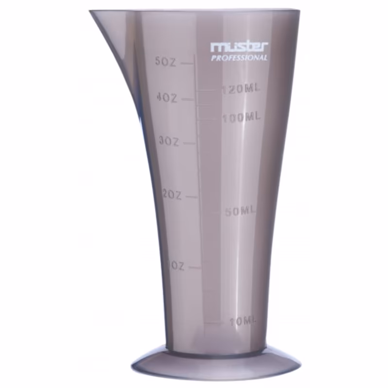 MUSTER Vaso Medidor Graduado 120ml 10600