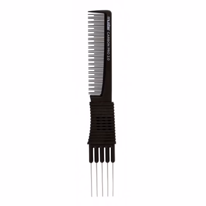 MUSTER Peine Carbon Pro Púa Metal 17634