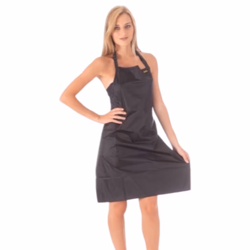 MUSTER Delantal Negro 26282