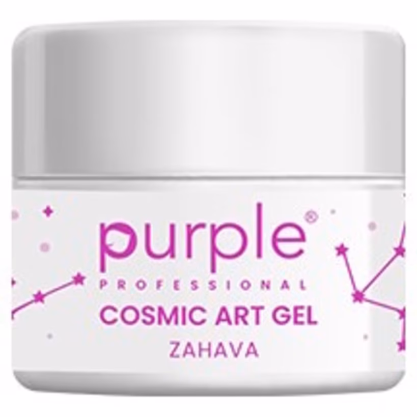 PURPLE Gel Cosmic Art Zahava 5g P965