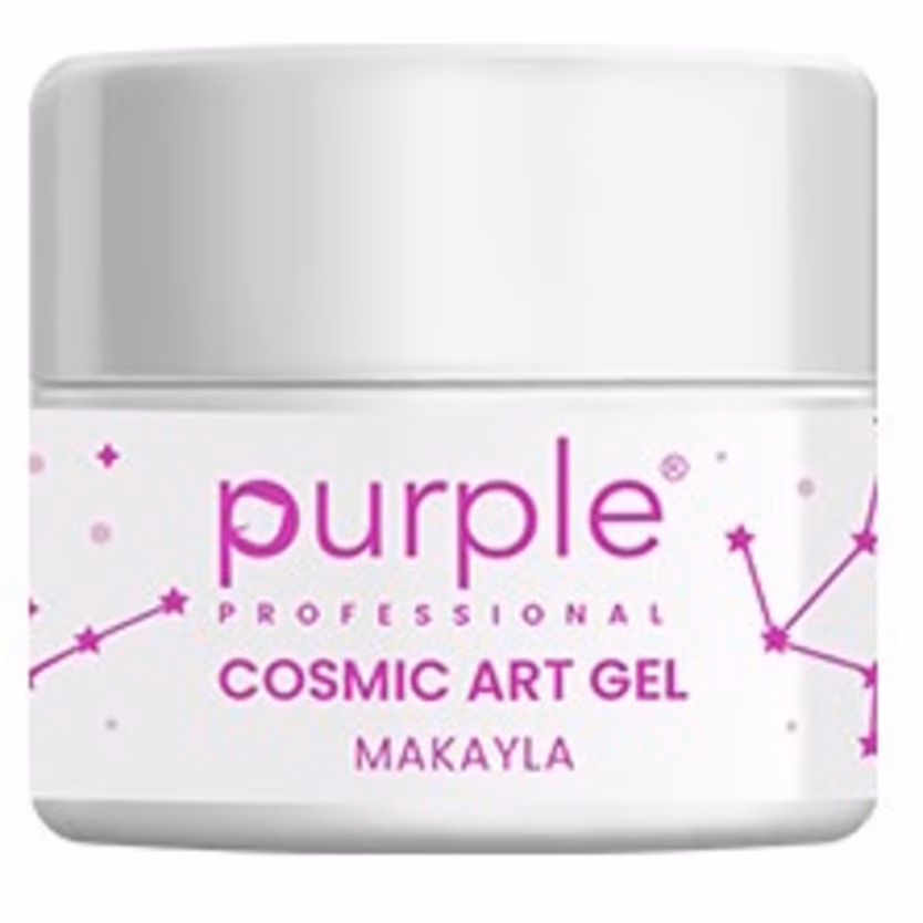 PURPLE Gel Cosmic Art Makayla 5g P966
