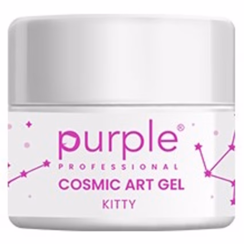 PURPLE Gel Cosmic Art Kitty 5g P967