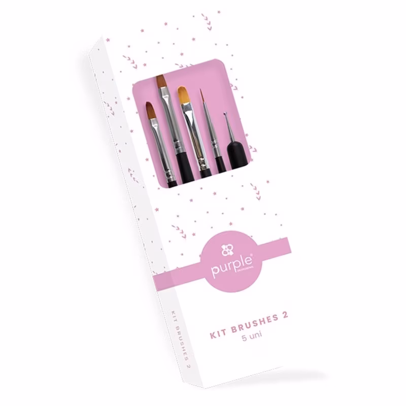 PURPLE Kit Pinceles 2