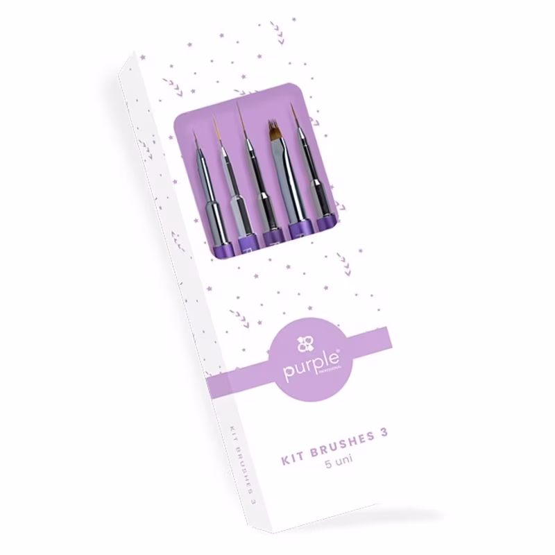 PURPLE Kit Pinceles 3