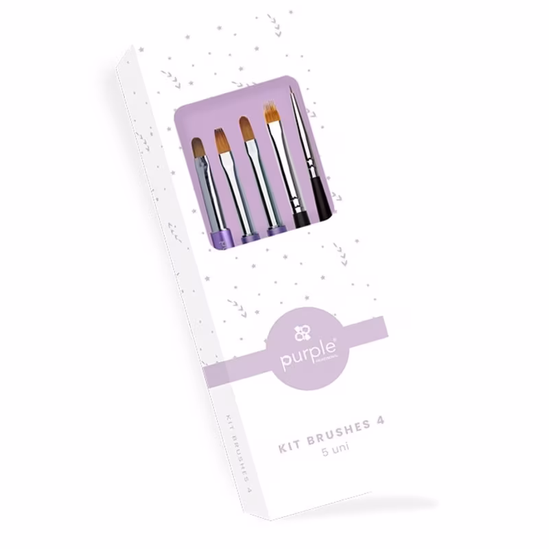 PURPLE Kit Pinceles 4